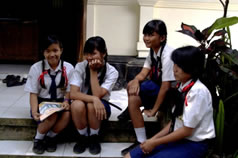 Indonesian School girls