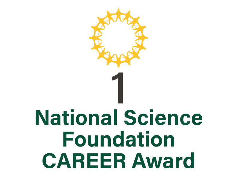 1 National Science Foundation CAREER Award