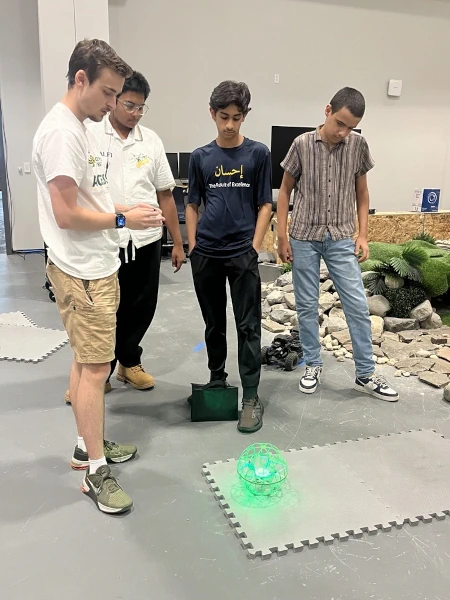 Photo of students at ACCESS Academy Summer Camp